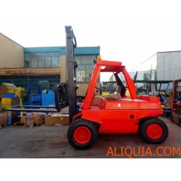 CARRETILLA ELEVADORA LINDE DE 8T