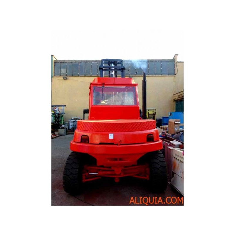 CARRETILLA ELEVADORA LINDE DE 8T