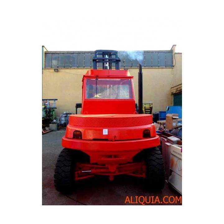 CARRETILLA ELEVADORA LINDE DE 8T