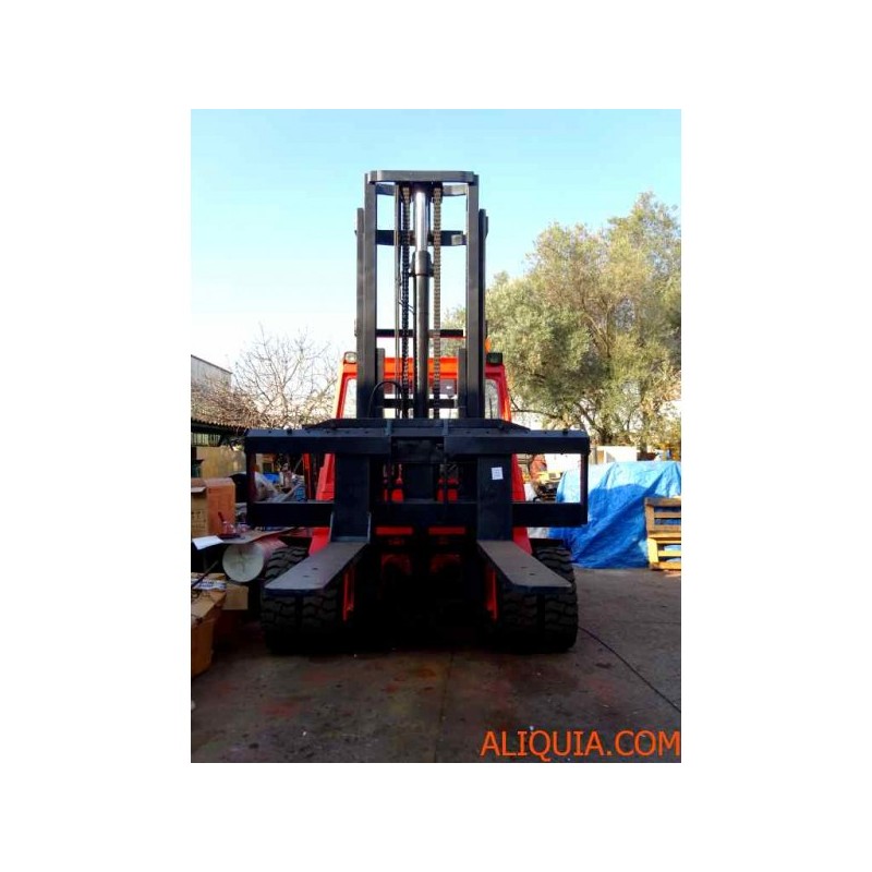 CARRETILLA ELEVADORA LINDE DE 8T