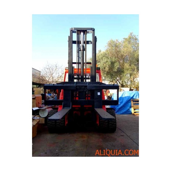 CARRETILLA ELEVADORA LINDE DE 8T