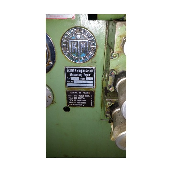 INYECTORA PLASTICO KRAUSS MAFFEI MONOMAT 50