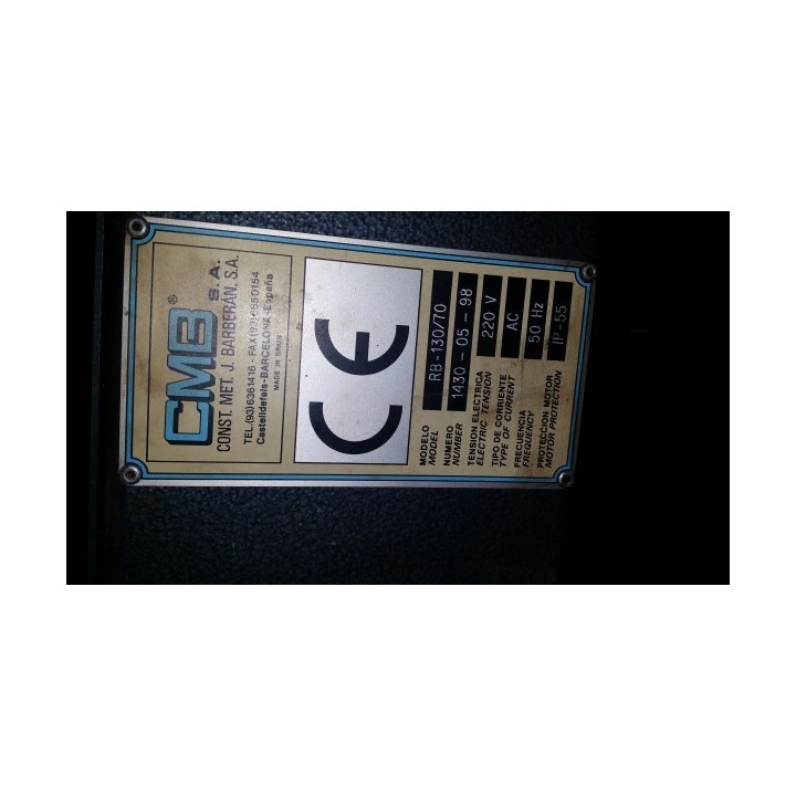 HORNO RETRACTILADOR CMB