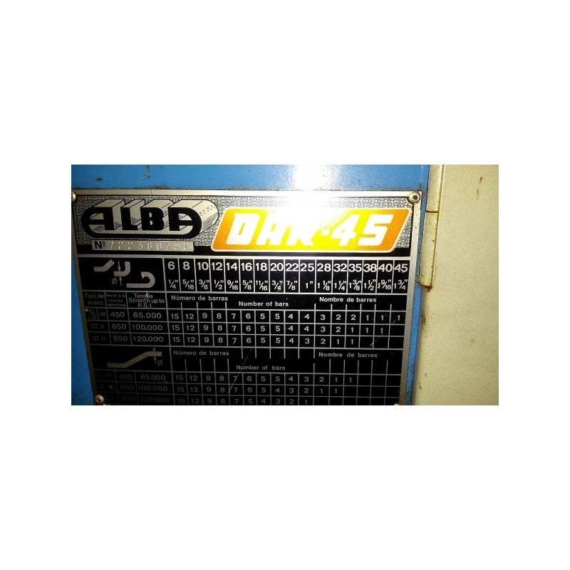 DOBLADORA ALBA DAR 45