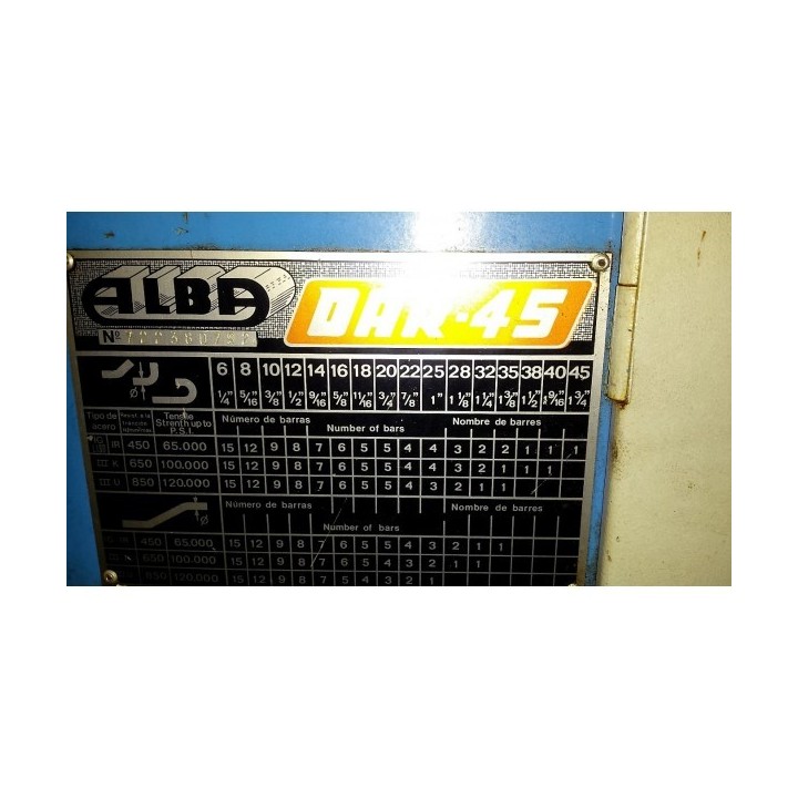 DOBLADORA ALBA DAR 45