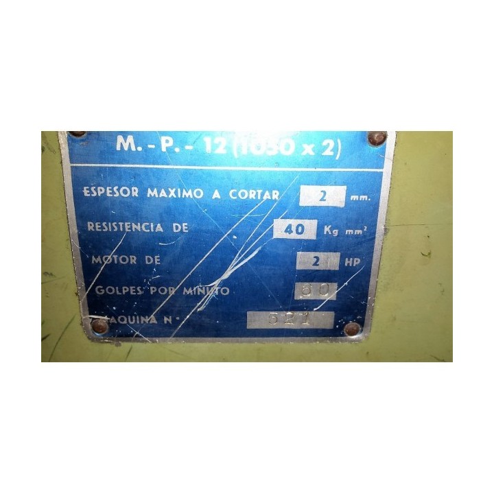 CIZALLA GUILLOTINA COLLADO