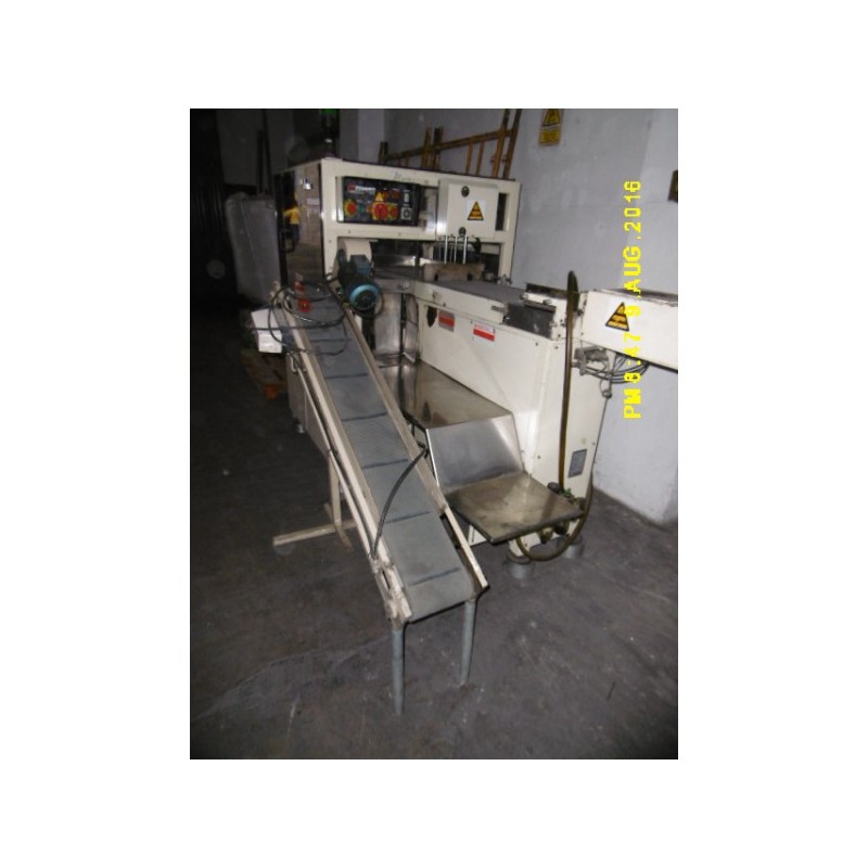Máquina empaquetadora (marca Guill) y agrupadora (Marca Prolec) con autómata