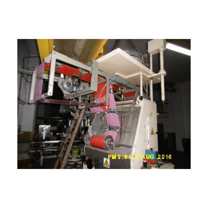 Máquina empaquetadora (marca Guill) y agrupadora (Marca Prolec) con autómata