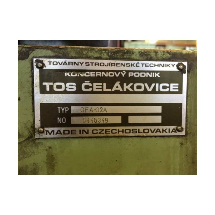 Gear Hobber TOS OFA 32 A