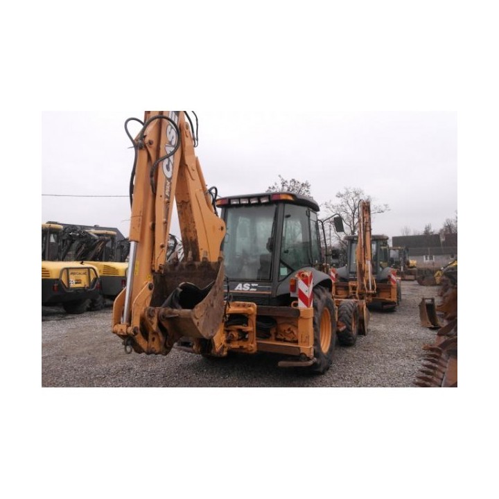 retro excavadora Case 590 2005