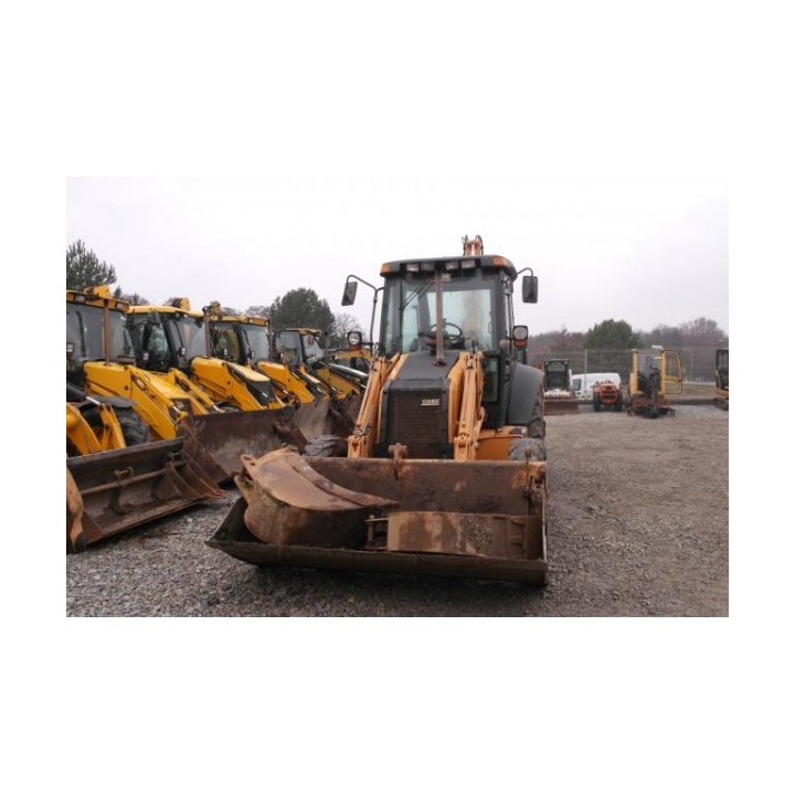 retro excavadora Case 590 2005