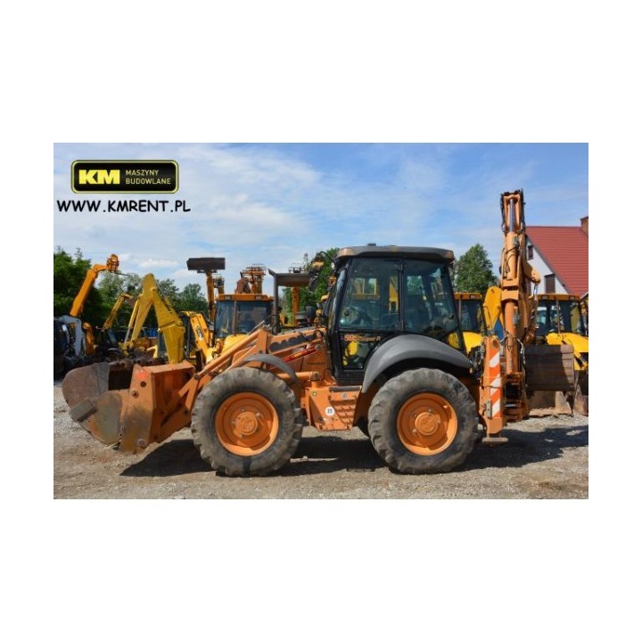 retro excavadora Case 695 2008