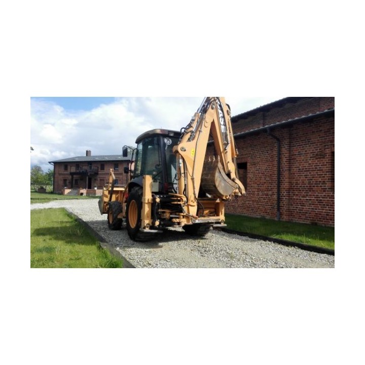 retro excavadora Case 580SR 2008