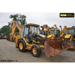 retro excavadora Caterpillar 428C 1999