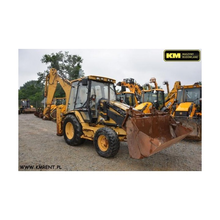 retro excavadora Caterpillar 428C 1999