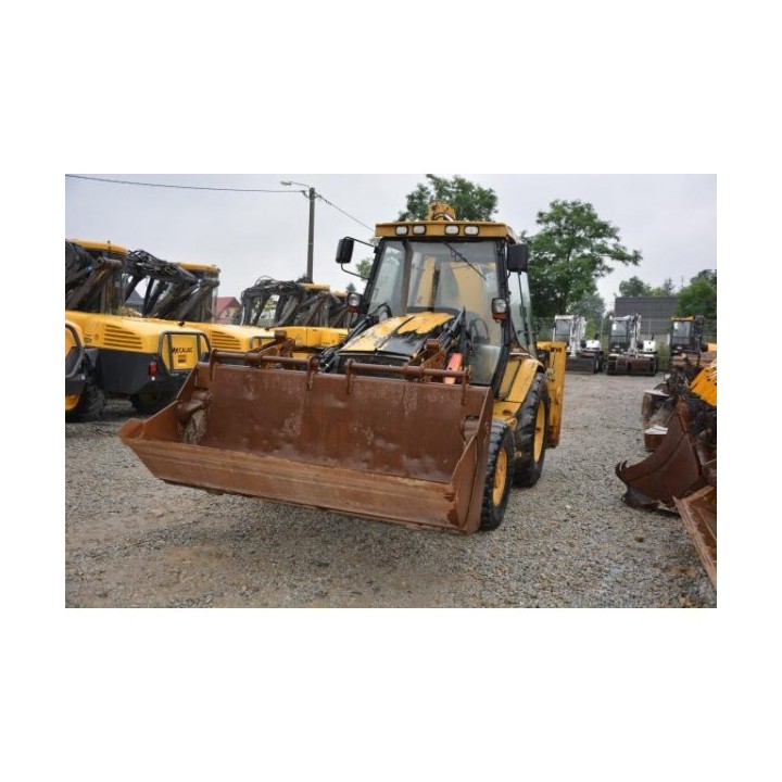 retro excavadora Caterpillar 428C 1999