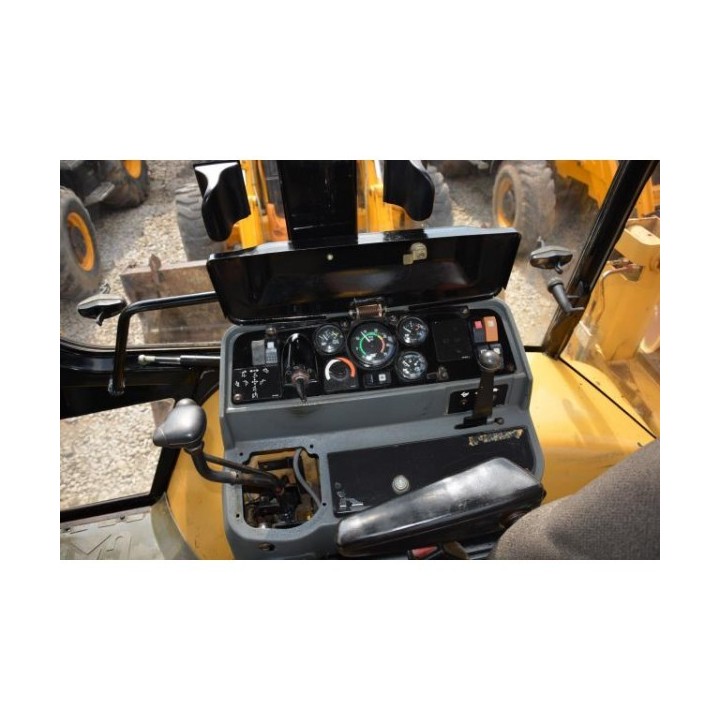 retro excavadora Caterpillar 428C 1999