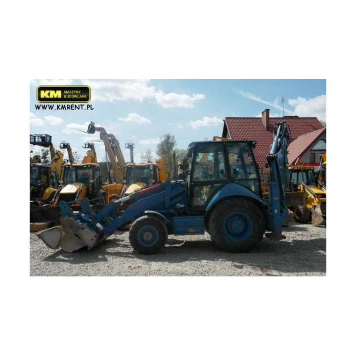 retro excavadora Caterpillar 432E 2007