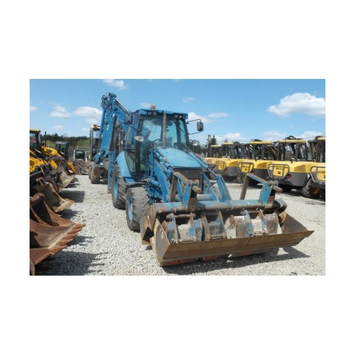 retro excavadora Caterpillar 432E 2007