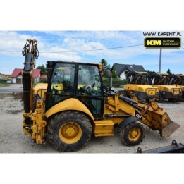 retro excavadora Caterpillar 432E 2008