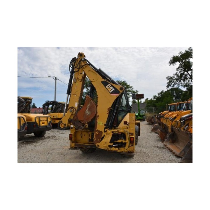 retro excavadora Caterpillar 432E 2008