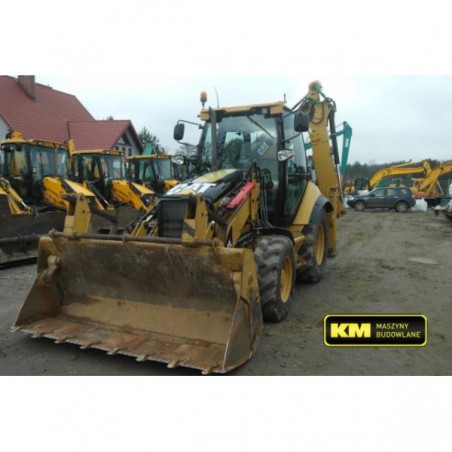 rétro excavatrice Caterpillar 432E 2009