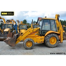 retro excavadora JCB 3CX 2000