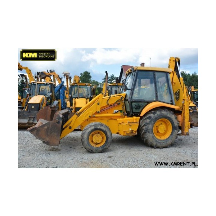 retro excavadora JCB 3CX 2000