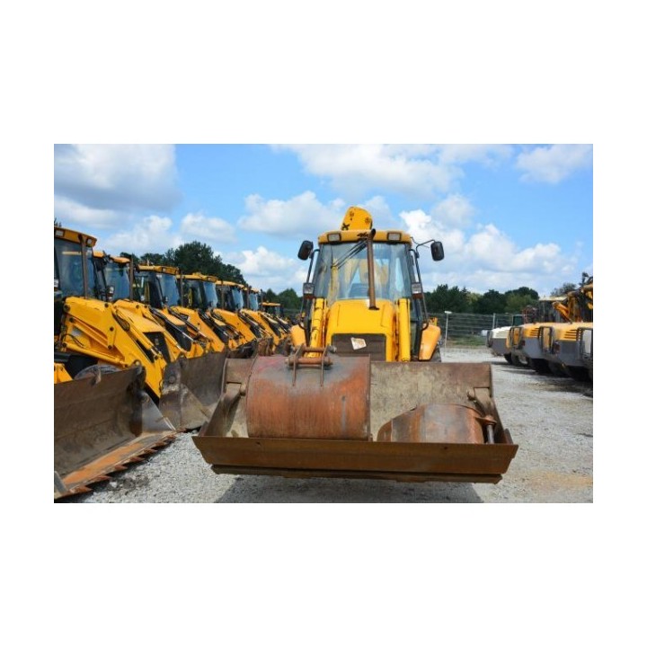 retro excavadora JCB 3CX 2000