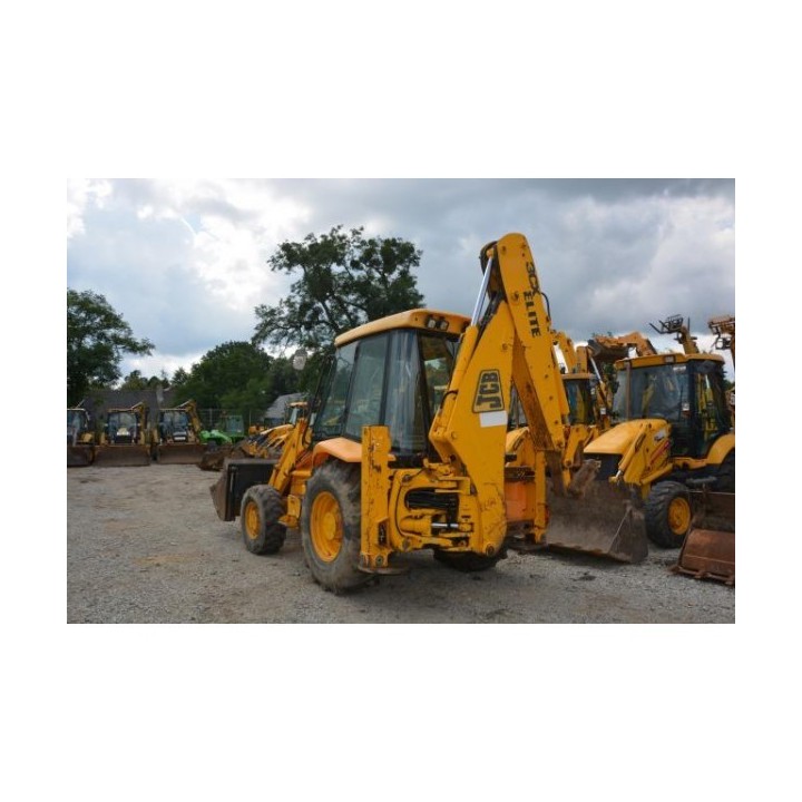 retro excavadora JCB 3CX 2000