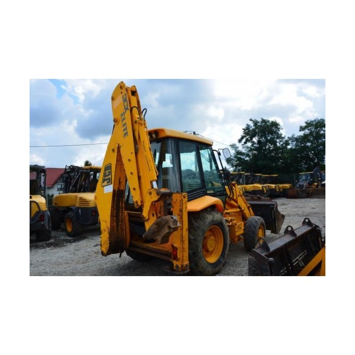 retro excavadora JCB 3CX 2000