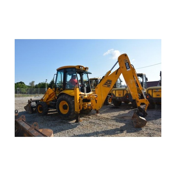 retro excavadora JCB 3CX 2007