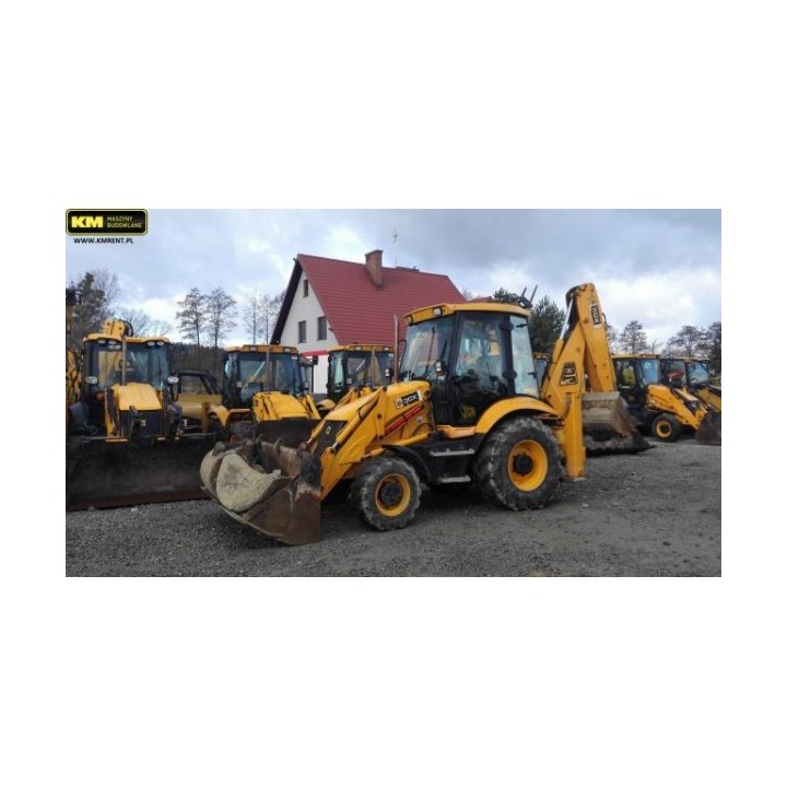 retro excavadora JCB 3CX 2008