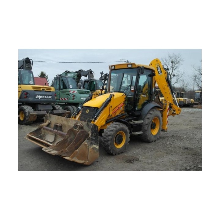 retro excavadora JCB 3CX 2010