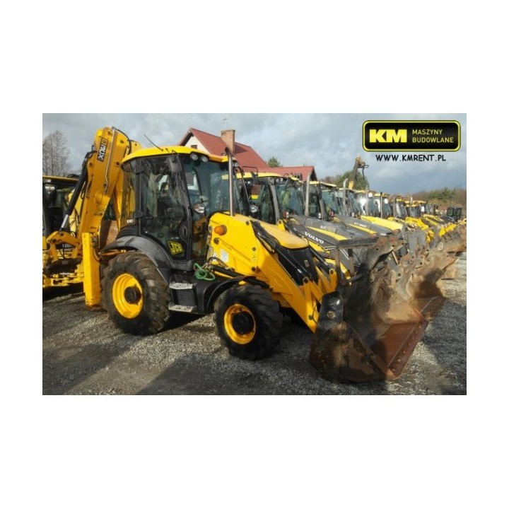 retro excavadora JCB 3CX 2013