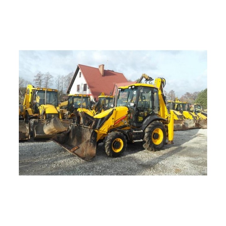 retro excavadora JCB 3CX 2013