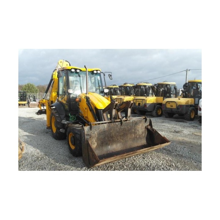 retro excavadora JCB 3CX 2013