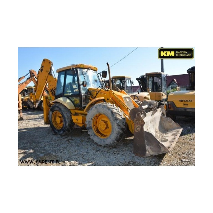 retro excavadora JCB 4CX 2001