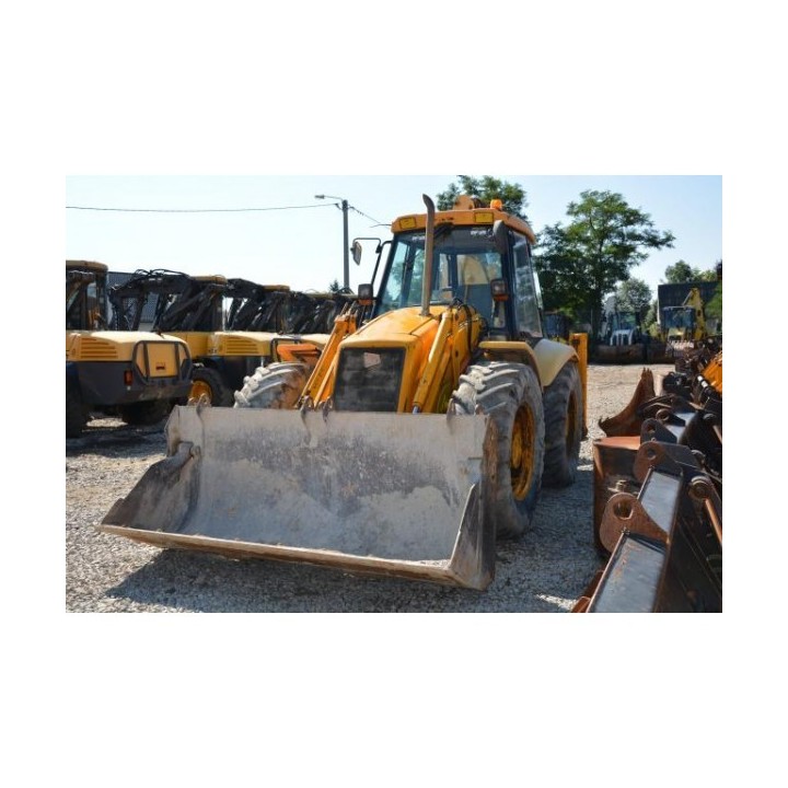 retro excavadora JCB 4CX 2001