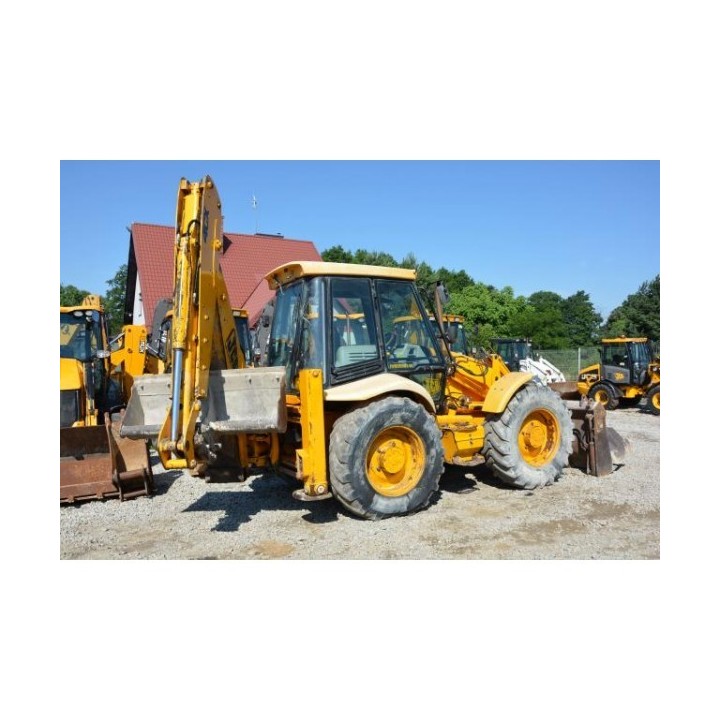 retro excavadora JCB 4CX 2001