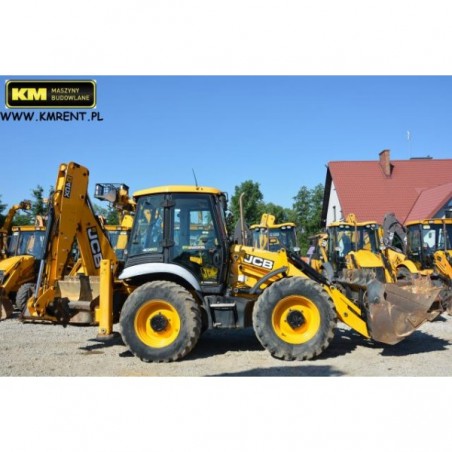 2012ko JCB 4CX atzera-kamioi erretroexkabadora