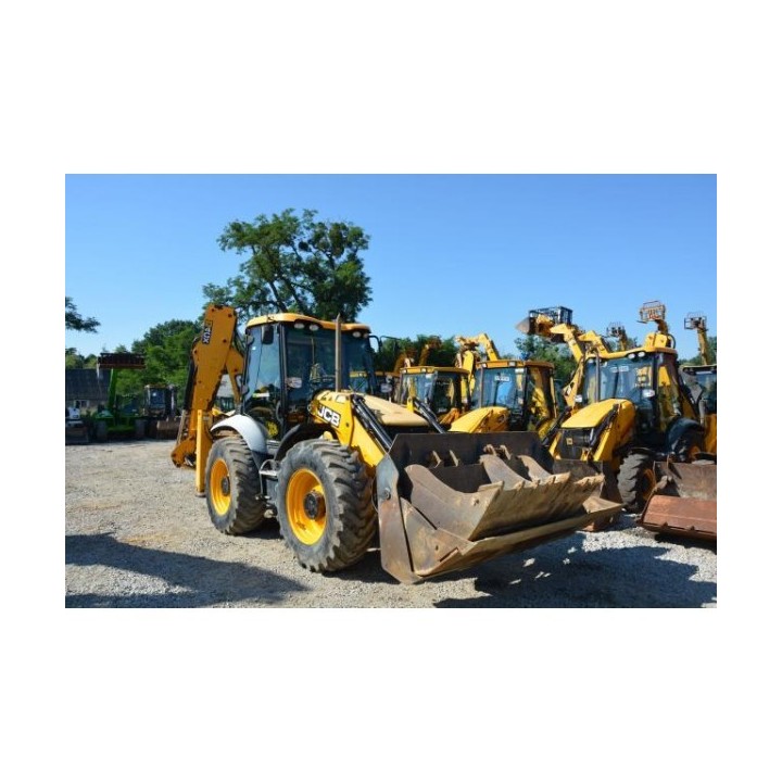 retro excavadora JCB 4CX 2012