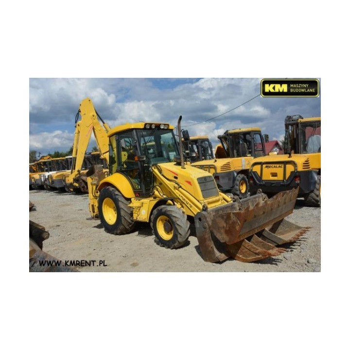 retro excavadora New Holland LB110 2003