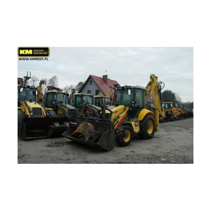 retro excavadora New Holland LB110 2010