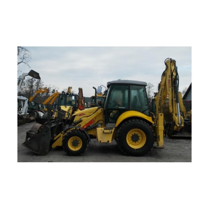 retro excavadora New Holland LB110 2010