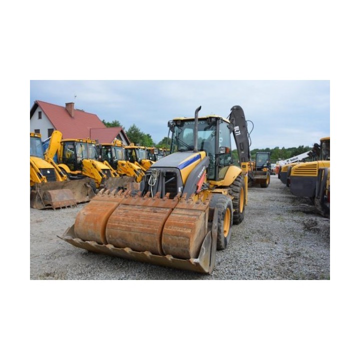 retro excavadora Volvo BL71 2007