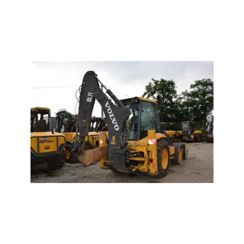retro excavadora Volvo BL71 2007