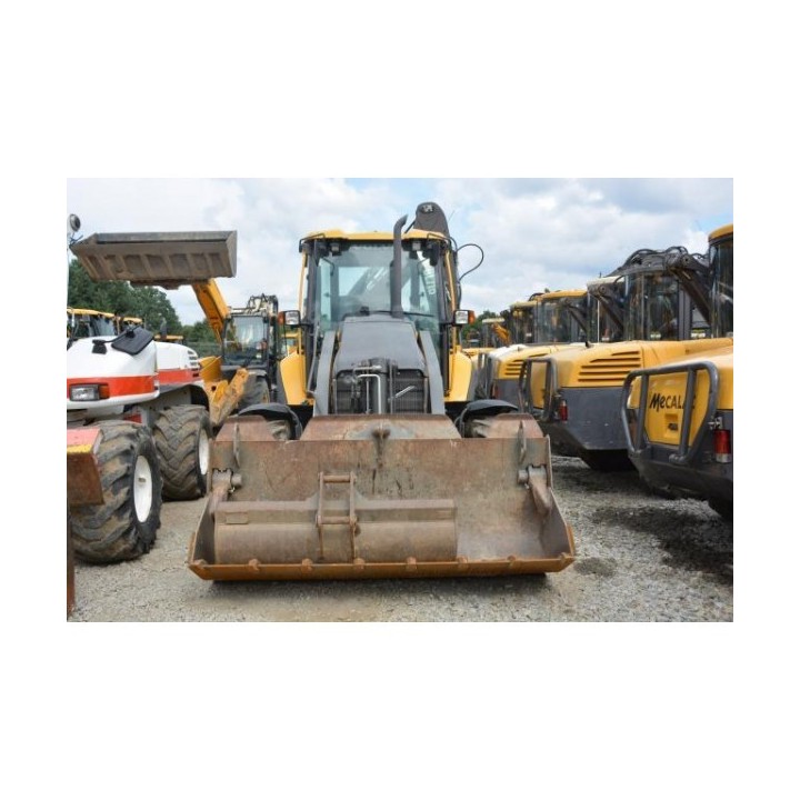 retro excavadora Volvo BL71 2012