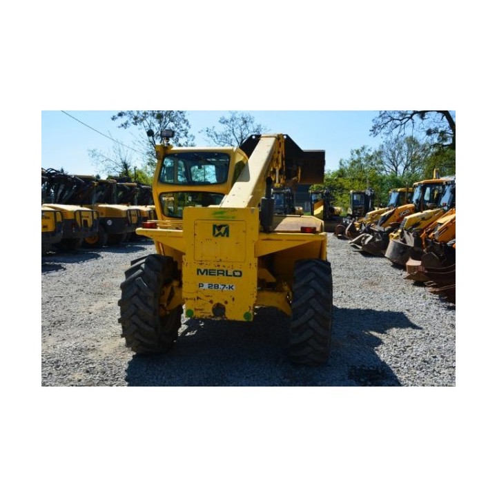 manipulador telescopico Merlo P28. 7 2002