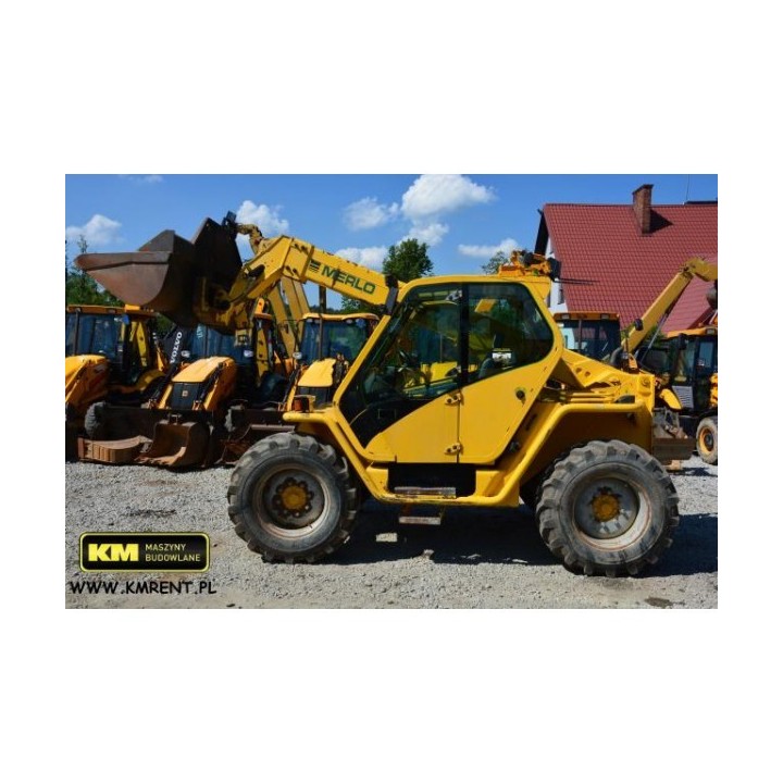 manipulador telescopico Merlo P28. 7 2002